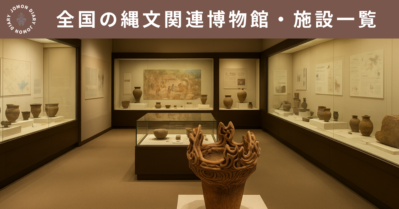 全国の縄文関連博物館・施設一覧